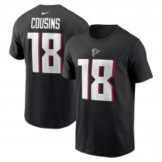 Футболка Kirk Cousins Atlanta Falcons Nike Player Name & Number - Black