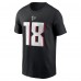 Футболка Kirk Cousins Atlanta Falcons Nike Player Name & Number - Black