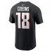 Футболка Kirk Cousins Atlanta Falcons Nike Player Name & Number - Black