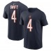 Футболка DAndre Swift Chicago Bears Nike Player Name & Number - Navy Футболка DAndre Swift Chicago Bears Nike Player Name & Number - Navy