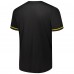 Pittsburgh Steelers Fanatics Black Pop Full-Button Jersey