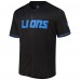 Detroit Lions Fanatics Black Pop Full-Button Jersey