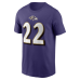 Футболка Baltimore Ravens Derrick Henry Nike Purple Name & Number