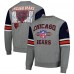 Кофта Chicago Bears Mitchell & Ness Heather Gray All Over 4.0 Vintage Logo
