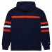 Толстовка Chicago Bears Navy Vintage Logo Head Coach Fleece