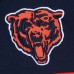 Толстовка Chicago Bears Navy Vintage Logo Head Coach Fleece