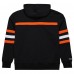 Cincinnati Bengals Black Vintage Logo Head Coach Fleece Pullover Hoodie