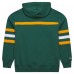 Толстовка Green Bay Packers Green Vintage Logo Head Coach Fleece