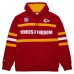 Толстовка на флисе Kansas City Chiefs Vintage Logo Head Coach Fleece - Red