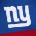 New York Giants Royal Vintage Logo Head Coach Fleece Pullover Hoodie