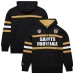 Толстовка New Orleans Saints Black Vintage Logo Head Coach Fleece