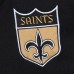 Толстовка New Orleans Saints Black Vintage Logo Head Coach Fleece