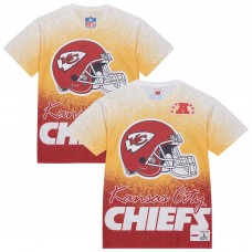 Футболка Kansas City Chiefs Mitchell & Ness Team Burst Vintage Logo - White