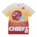 Футболка Kansas City Chiefs Mitchell & Ness Team Burst Vintage Logo - White