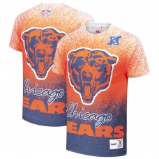 Футболка Chicago Bears Mitchell & Ness White Team Burst Vintage Logo
