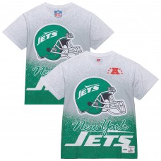 New York Jets Mitchell & Ness White Team Burst Vintage Logo T-Shirt New York Jets Mitchell & Ness White Team Burst Vintage Logo T-Shirt