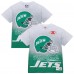 New York Jets Mitchell & Ness White Team Burst Vintage Logo T-Shirt New York Jets Mitchell & Ness White Team Burst Vintage Logo T-Shirt