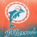 Футболка Miami Dolphins Mitchell & Ness White Team Burst Vintage Logo