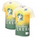 Футболка Green Bay Packers Mitchell & Ness White Team Burst Vintage Logo