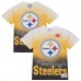 Футболка Pittsburgh Steelers Mitchell & Ness Team Burst Vintage Logo - White