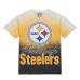 Футболка Pittsburgh Steelers Mitchell & Ness Team Burst Vintage Logo - White