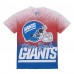 New York Giants Mitchell & Ness White Team Burst Vintage Logo T-Shirt