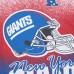 New York Giants Mitchell & Ness White Team Burst Vintage Logo T-Shirt