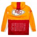 Kansas City Chiefs Mitchell & Ness Big Shot Premium Full-Zip Windbreaker- Red