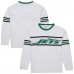 New York Jets Mitchell & Ness White Throwback 1984 Pullover Sweater