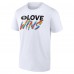Футболка San Francisco 49ers Love Wins - White