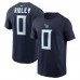 Футболка Calvin Ridley Tennessee Titans Nike Player Name & Number - Navy