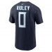 Футболка Calvin Ridley Tennessee Titans Nike Player Name & Number - Navy