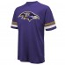 Футболка Derrick Henry Baltimore Ravens Majestic Threads Name & Number Oversized - Purple