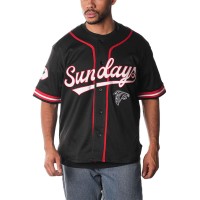Unisex Atlanta Falcons The Wild Collective Black Sundays Baseball Jersey