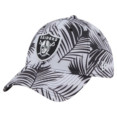 Бейсболка Las Vegas Raiders New Era Palms 39THIRTY - Gray