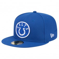 Бейсболка Indianapolis Colts New Era Royal Checkered 59FIFTY