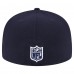 Бейсболка Houston Texans New Era Navy Checkered 59FIFTY