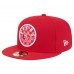 Бейсболка San Francisco 49ers New Era Scarlet Checkered 59FIFTY