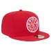 Бейсболка San Francisco 49ers New Era Scarlet Checkered 59FIFTY