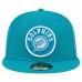 Бейсболка Miami Dolphins New Era Aqua Checkered 59FIFTY Fitted