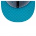 Бейсболка Miami Dolphins New Era Aqua Checkered 59FIFTY Fitted