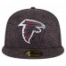 Бейсболка Atlanta Falcons New Era Black Geo 59FIFTY