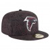 Бейсболка Atlanta Falcons New Era Black Geo 59FIFTY