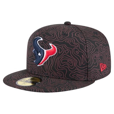 Бейсболка Houston Texans New Era Black Geo 59FIFTY