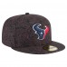 Бейсболка Houston Texans New Era Black Geo 59FIFTY