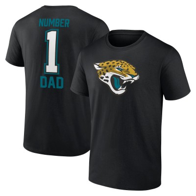 Футболка Jacksonville Jaguars Fathers Day #1 Dad - Black