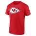 Футболка Kansas City Chiefs Fathers Day #1 Dad - Red