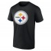 Футболка Pittsburgh Steelers Fathers Day #1 Dad - Black