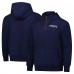 Unisex New England Patriots Dunbrooke Navy Defender Quarter-Zip Hoodie