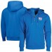 Unisex New York Giants Dunbrooke Royal Defender Quarter-Zip Hoodie